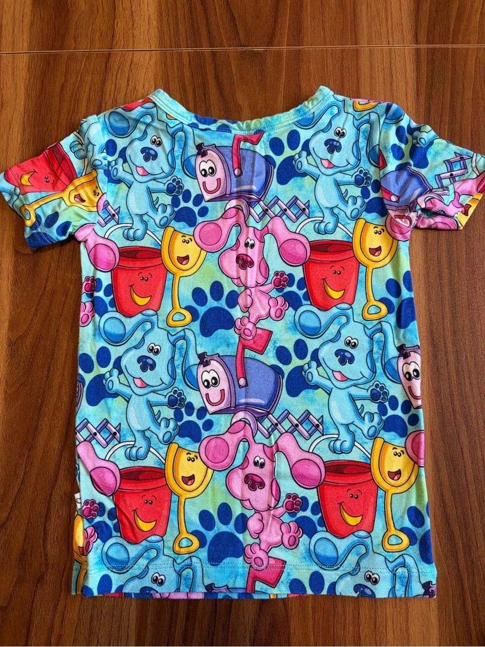 Bambluxe 18-24M Blue Clues Pajama Short Set